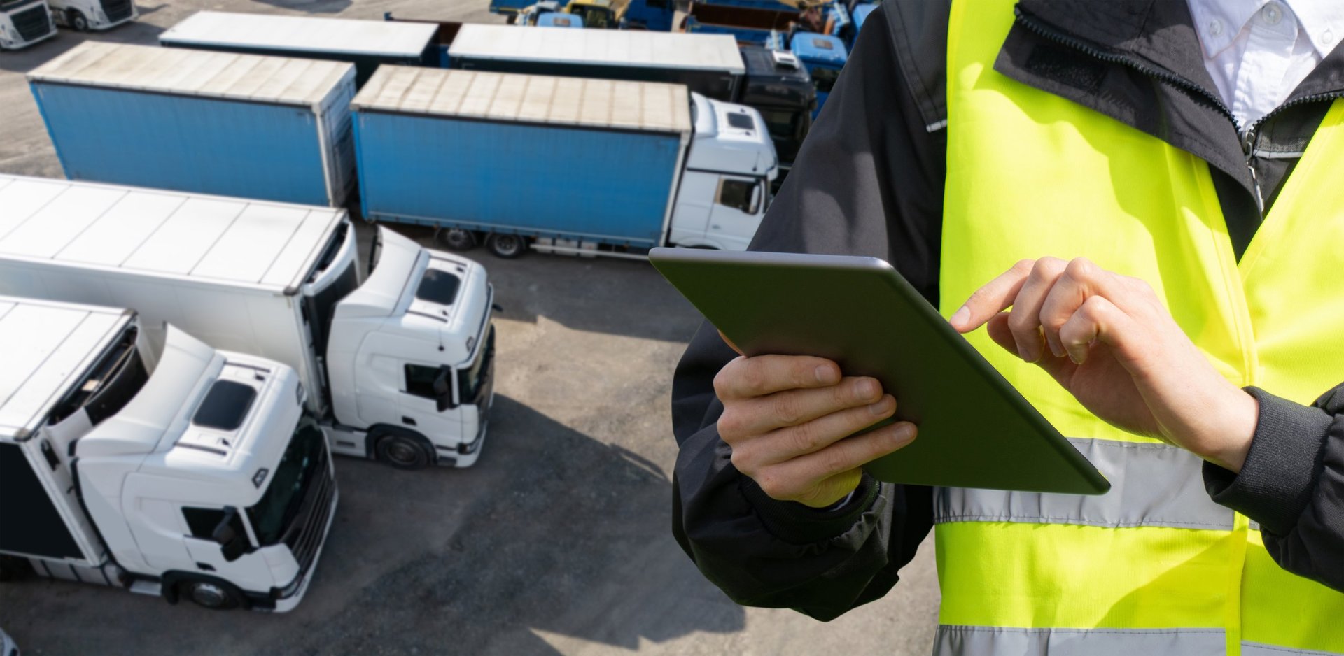 Fleet management with trucks